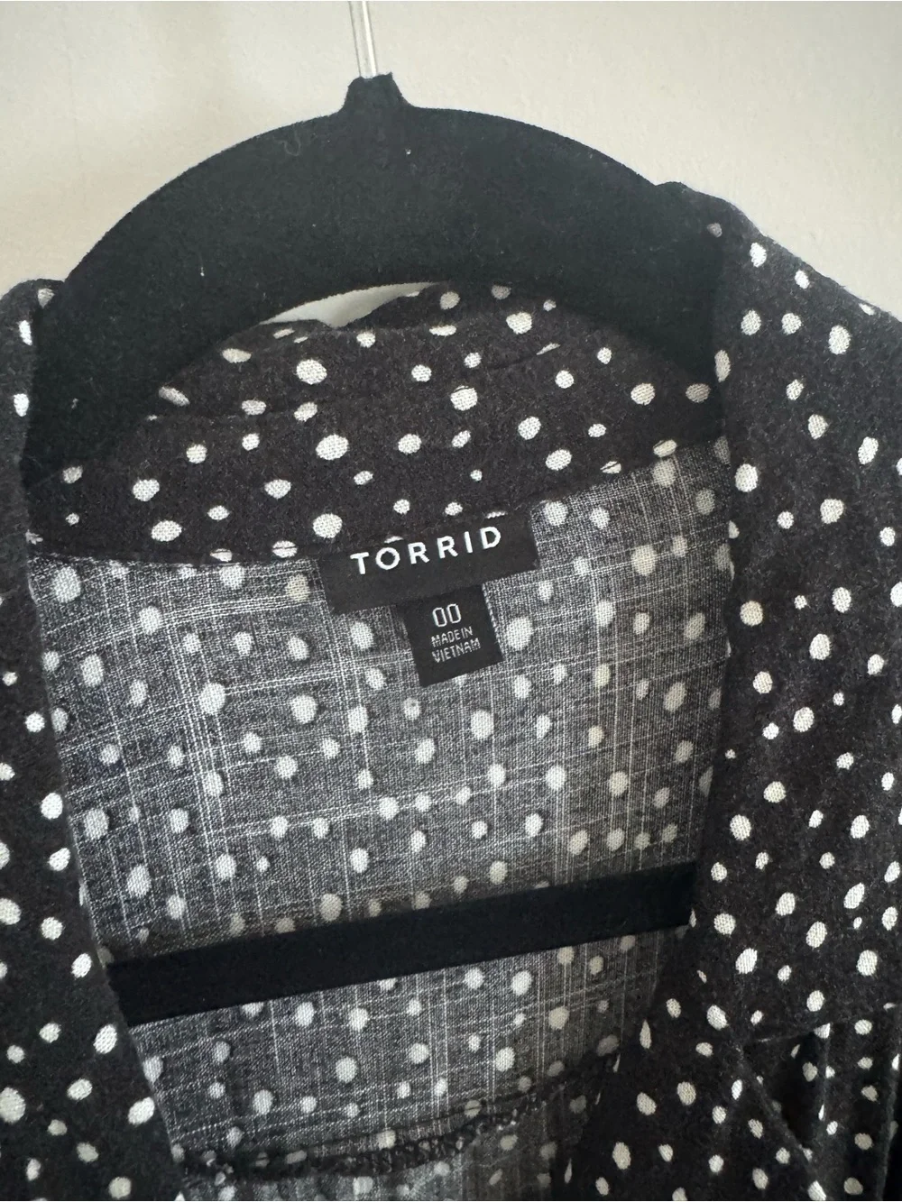 Torrid Rayon Slub Button-Front Collared Dress | 00X